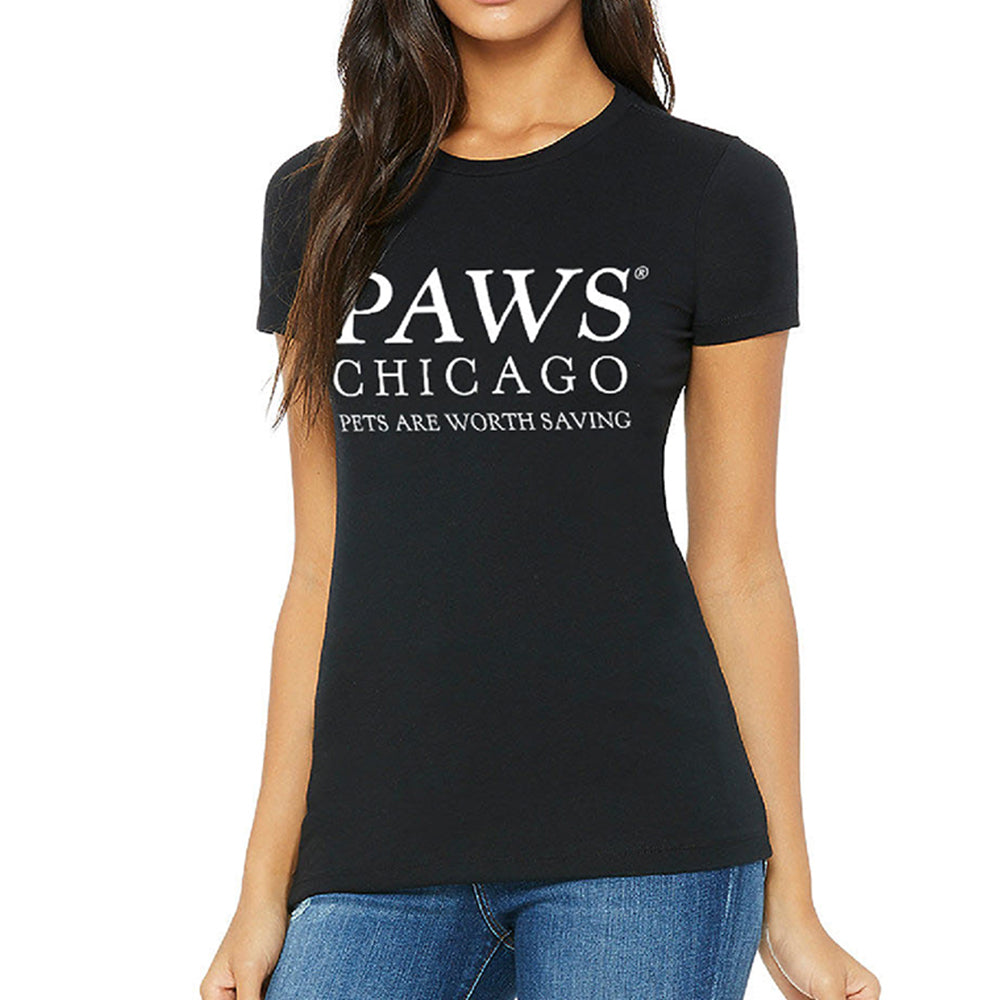 PAWS Women’s Fitted Short Sleeve T-Shirt