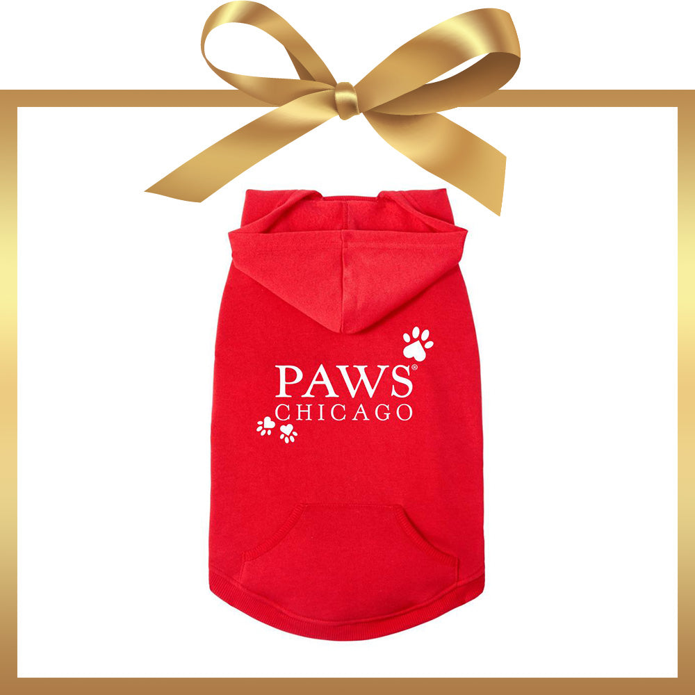Heart PAWS Dog Hoodie