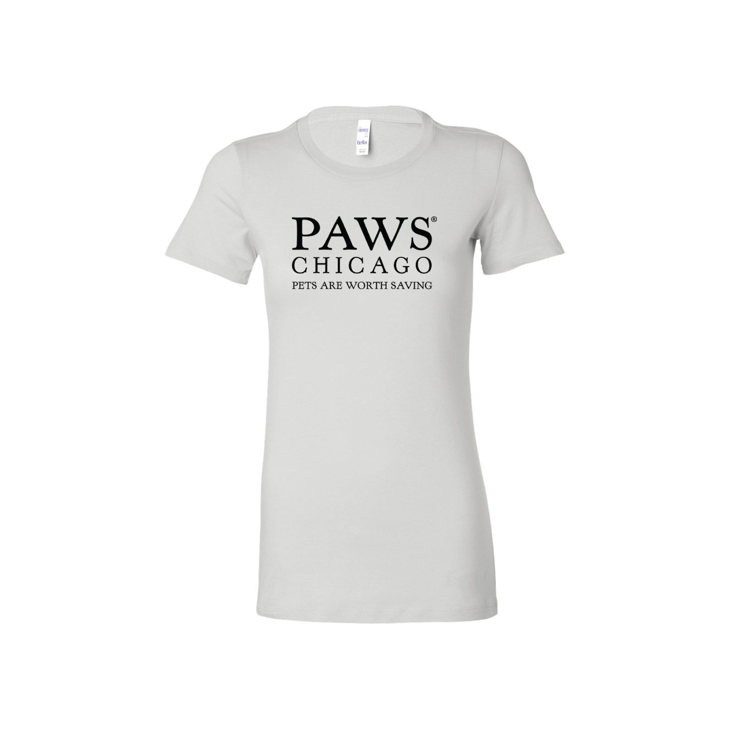 PAWS Women’s Fitted Short Sleeve T-Shirt